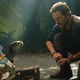 Baby blue and Owen (Chris Pratt).